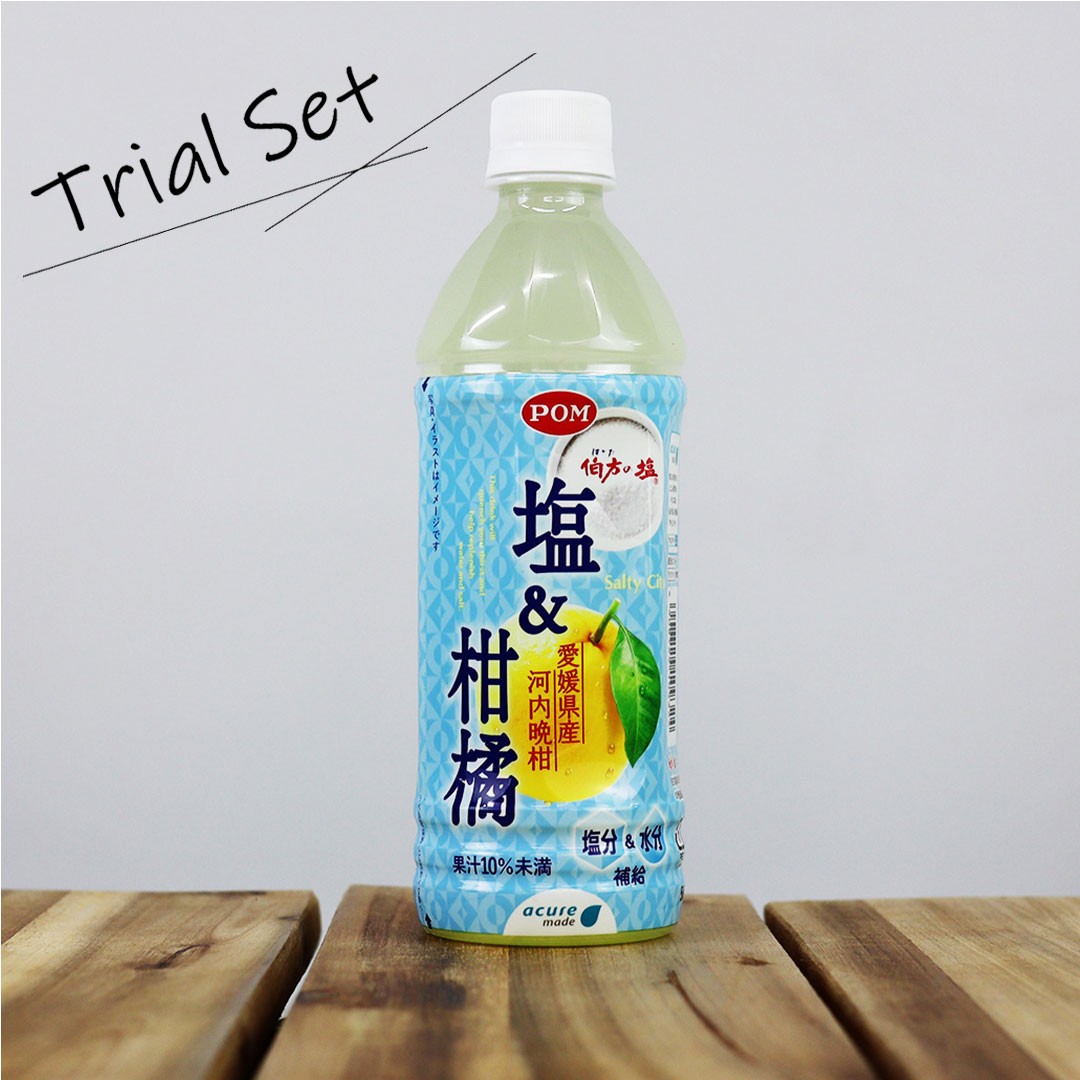 塩＆柑橘 500ml お試し12本セット