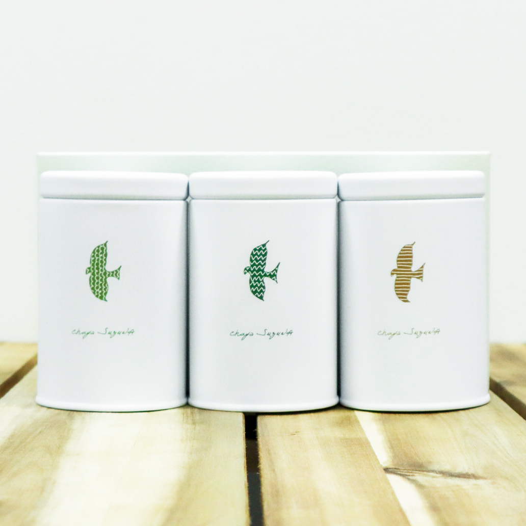 【ギフト】茶屋すずわ ときのお茶詰め合わせ 3缶セット