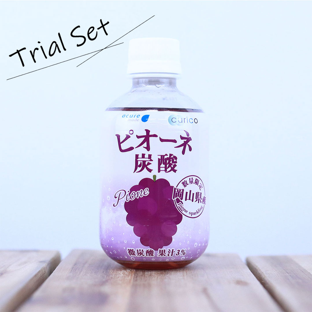 ピオーネ炭酸 265ml お試し12本セット