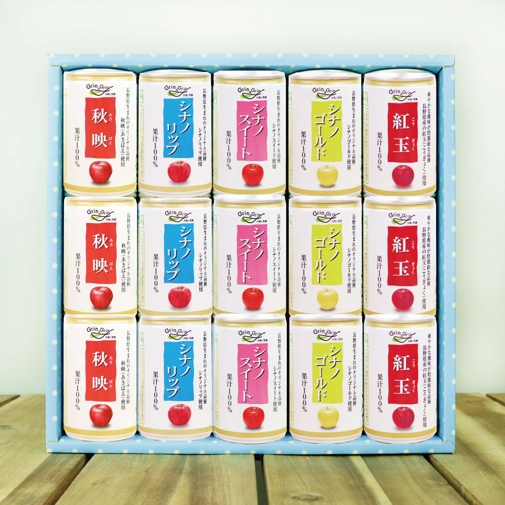 【秋冬限定】信州りんご詰め合わせ 160g×15本