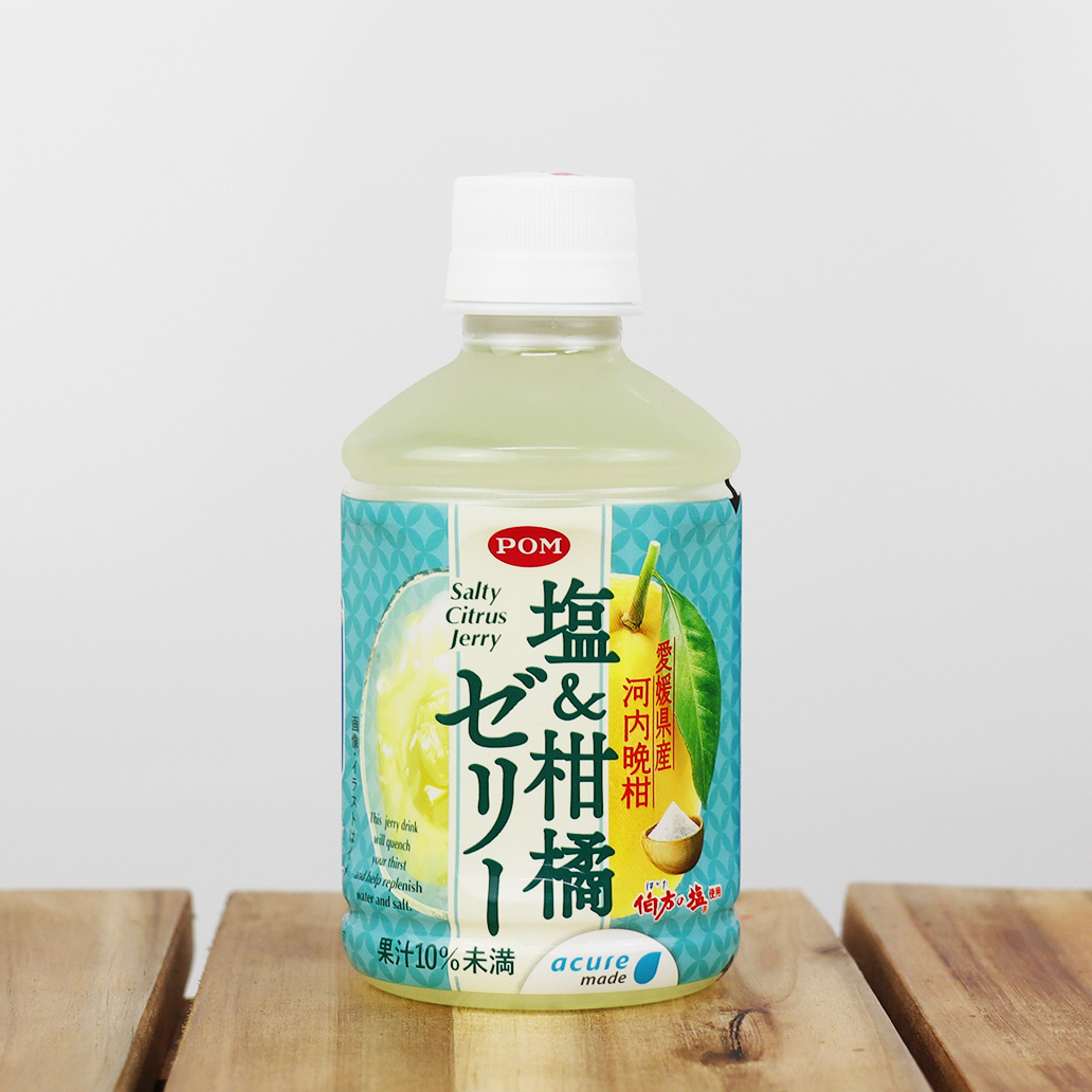 塩＆柑橘ゼリー 295g 24本