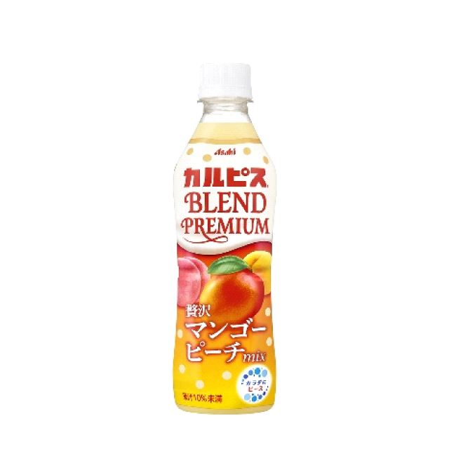 【賞味期限：2026年1月31日】カルピス BLEND PREMIUM 贅沢マンゴーピーチmix 430ml ×24本
