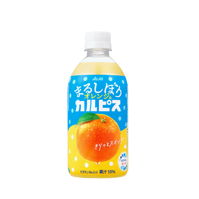 【フードロス】【賞味期限：2026年9月30日】まるしぼりオレンジ&カルピス470ml×24本